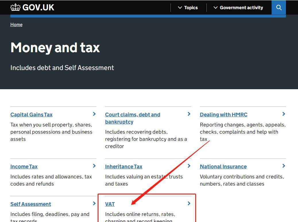 英国vat在线注册
